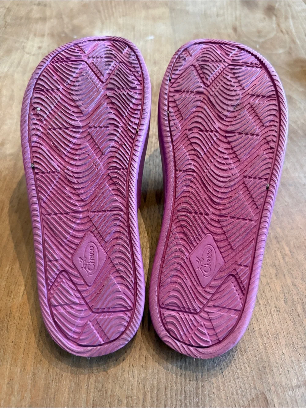 Chaco Chillos Kids 6 Fuschia Adjustable Slide Sandals Beach Outdoors Summer